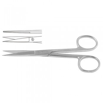 Operating Scissor Straight - Sharp/Sharp Stainless Steel, 13 cm - 5"